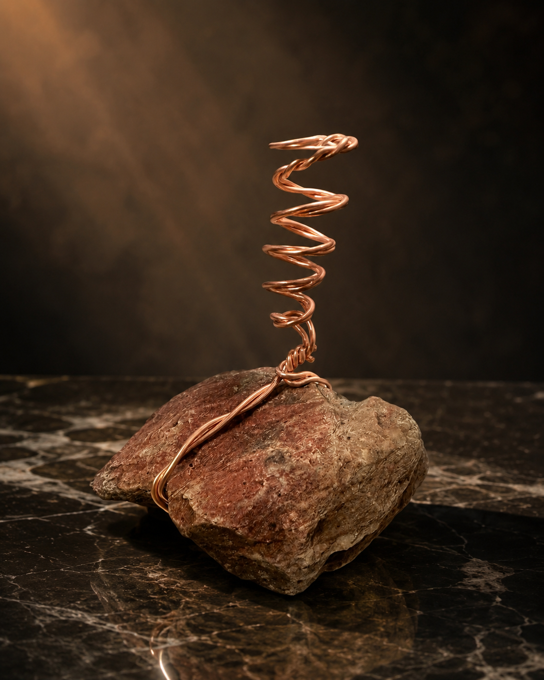 Copper Spiral No. 001