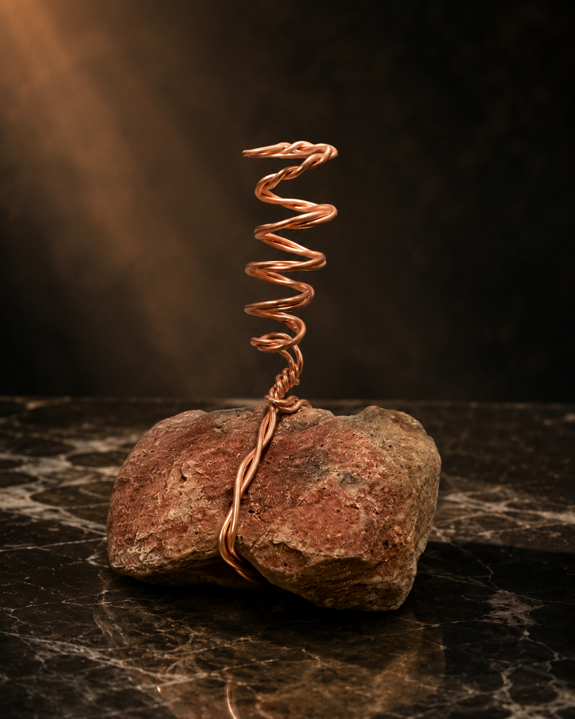 Copper Spiral No. 001 Awakening
