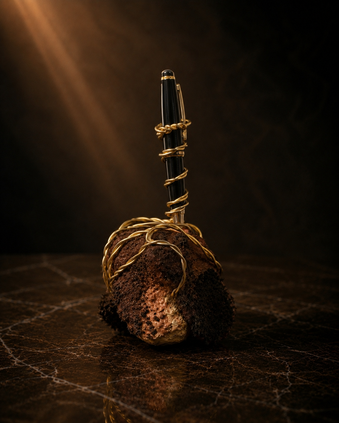 Stone No. 002 – Copper Spiral