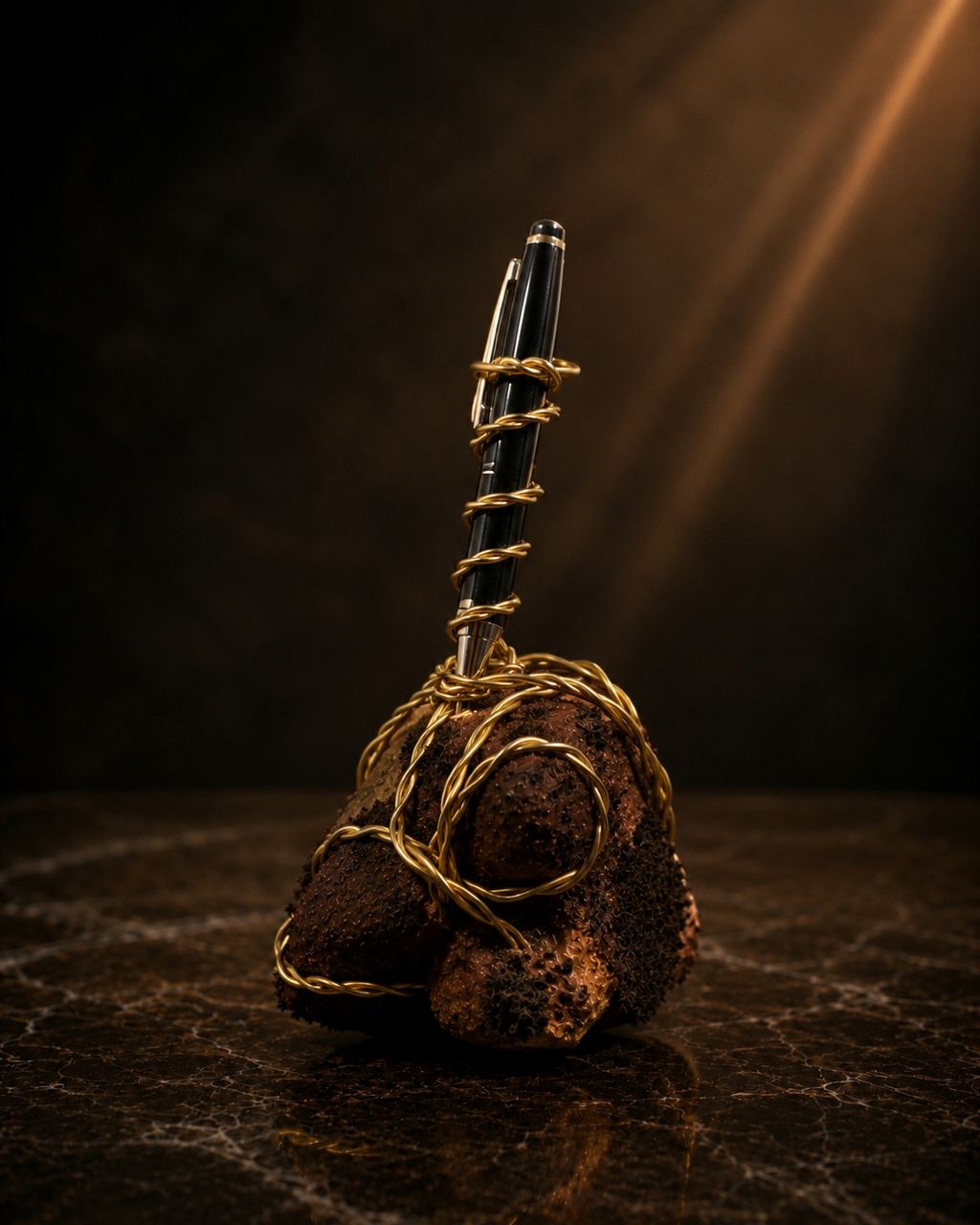 Stone No. 002 – Copper Spiral
