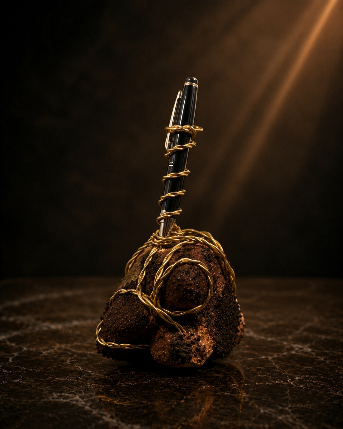 Stone No. 002 – Copper Spiral