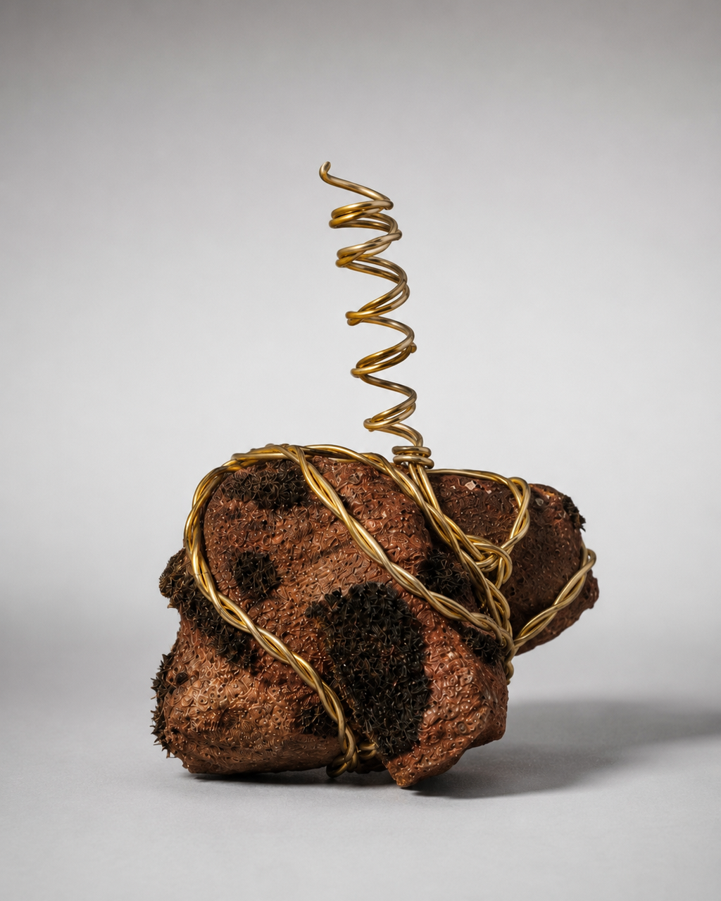 Stone No. 002 – Copper Spiral