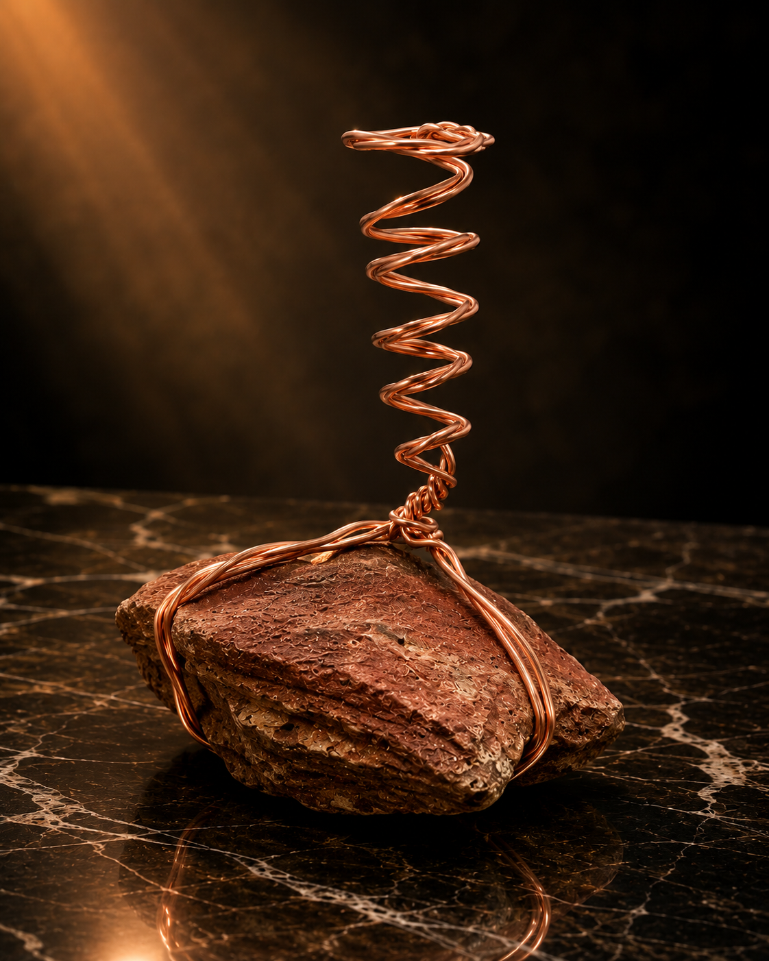 Copper Spiral No. 001 Awakening