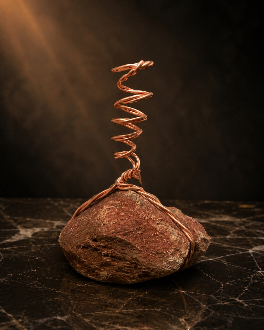 Copper Spiral No. 001 Awakening