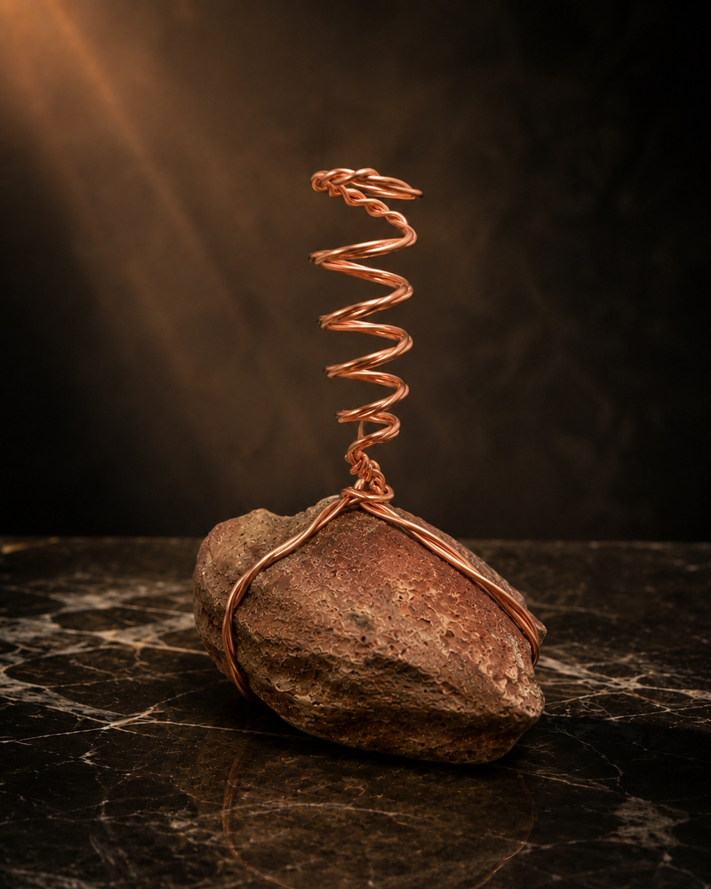 Copper Spiral No. 001 Awakening