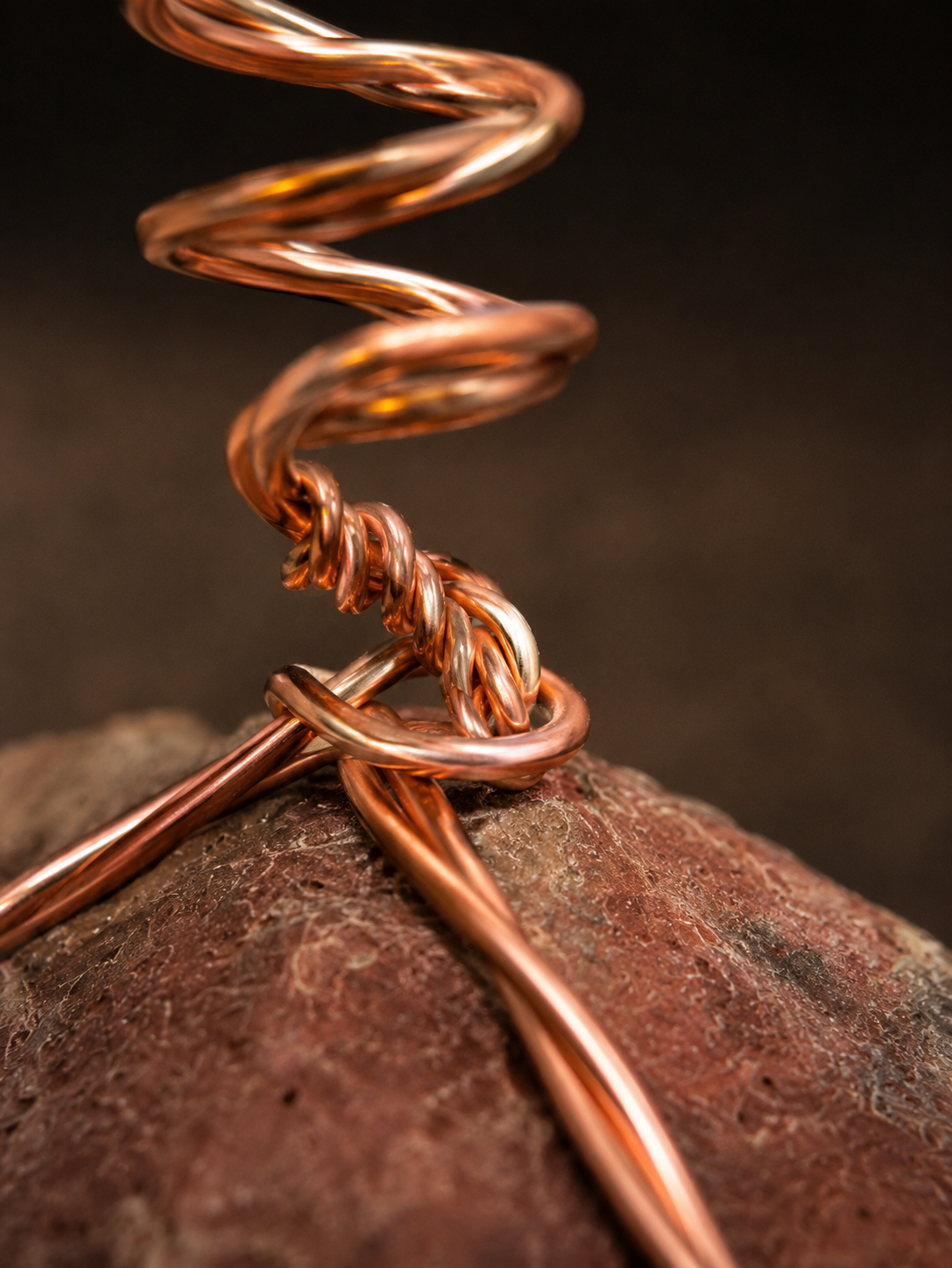 Copper Spiral No. 001 Awakening